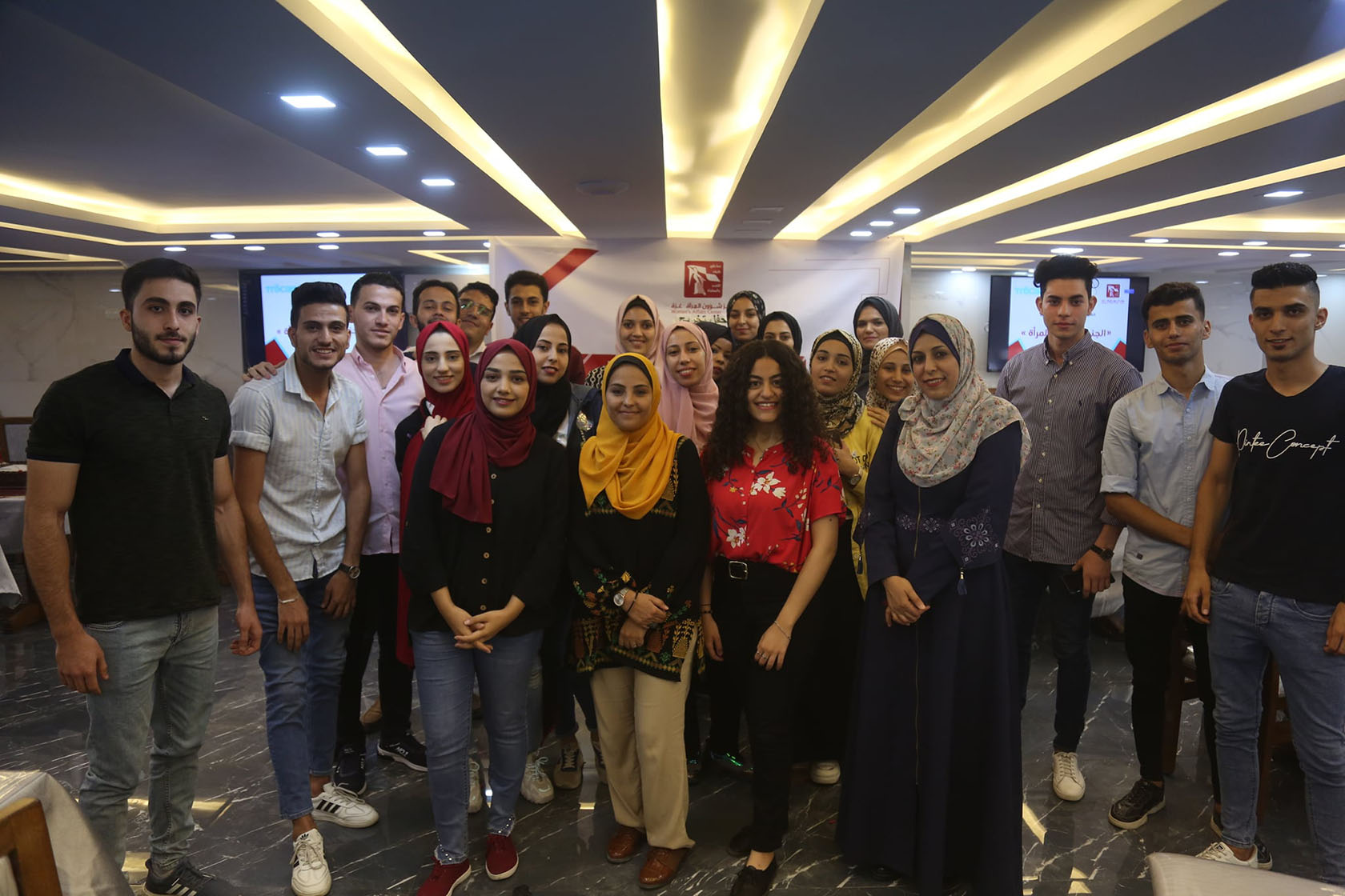 في يوم الشباب العالمي مركز شؤون المرأة يختتم تدريب "الجندر وحقوق المرأة" لطلبة|ات الجامعات