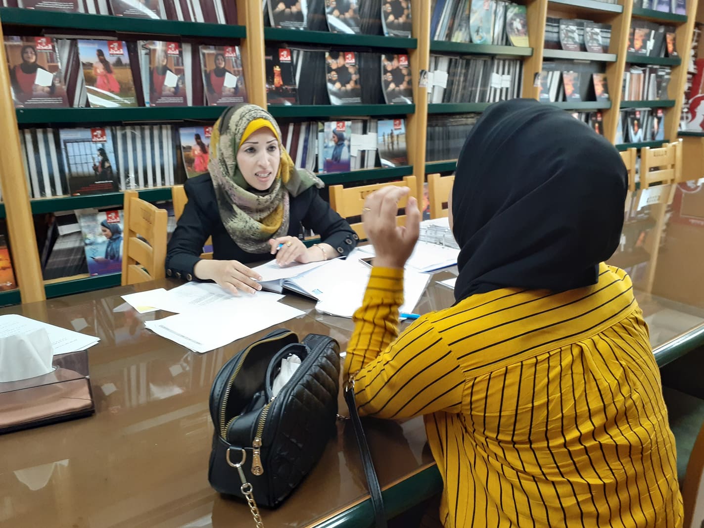 حماية وتعزيز قدرات النساء والفتيات المتضررات من مسيرات العودة الكبرى في قطاع غزة.